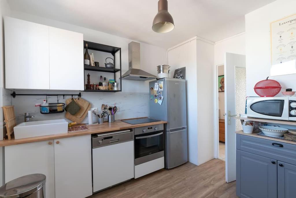 Cabana & Grand Appartement Cosy - Parking & Balcon Villefranche-sur-Saône Exterior photo