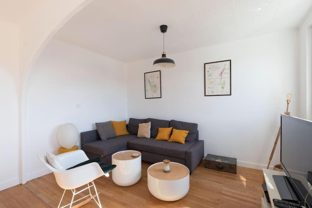 Cabana & Grand Appartement Cosy - Parking & Balcon Villefranche-sur-Saône Exterior photo