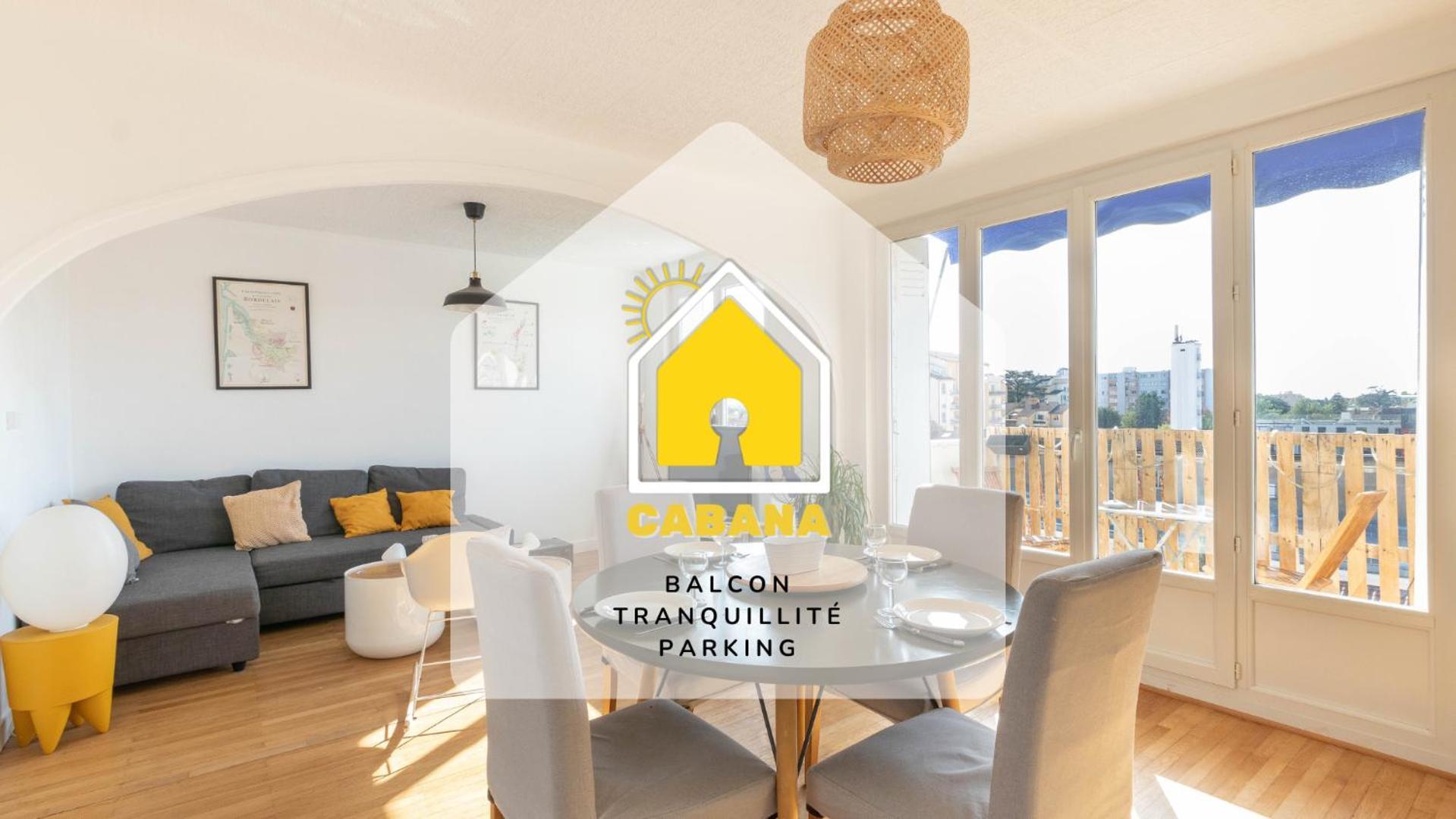 Cabana & Grand Appartement Cosy - Parking & Balcon Villefranche-sur-Saône Exterior photo
